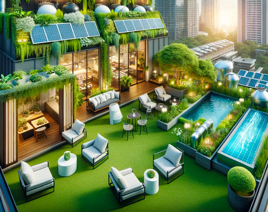 Hotel inteligente sostenible